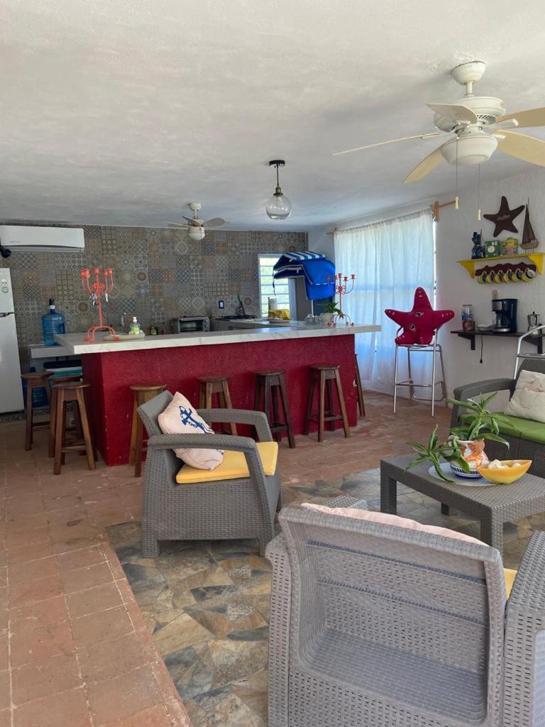 Casa Ibiza Celestun Villa Екстериор снимка